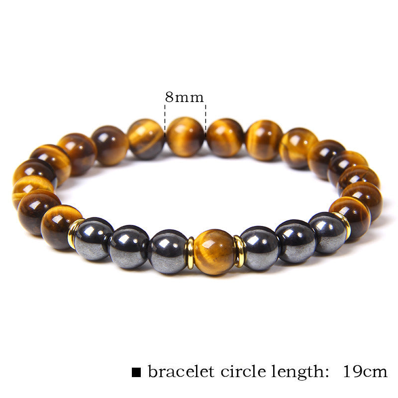 Tiger Eye Stone Bracelet Natural Stone Bracelet - ShreeBliss