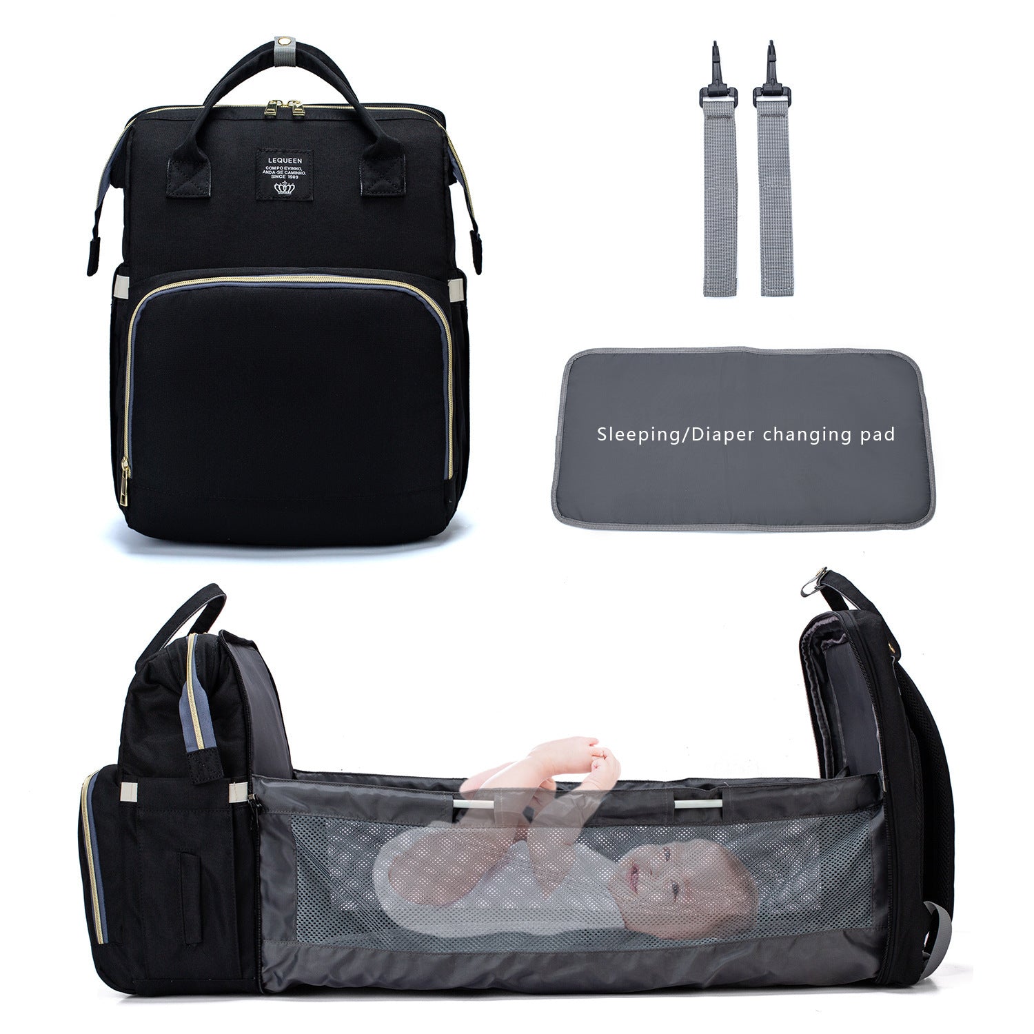 Large Capacity Mummy Diaper Backpack – ShreeBliss