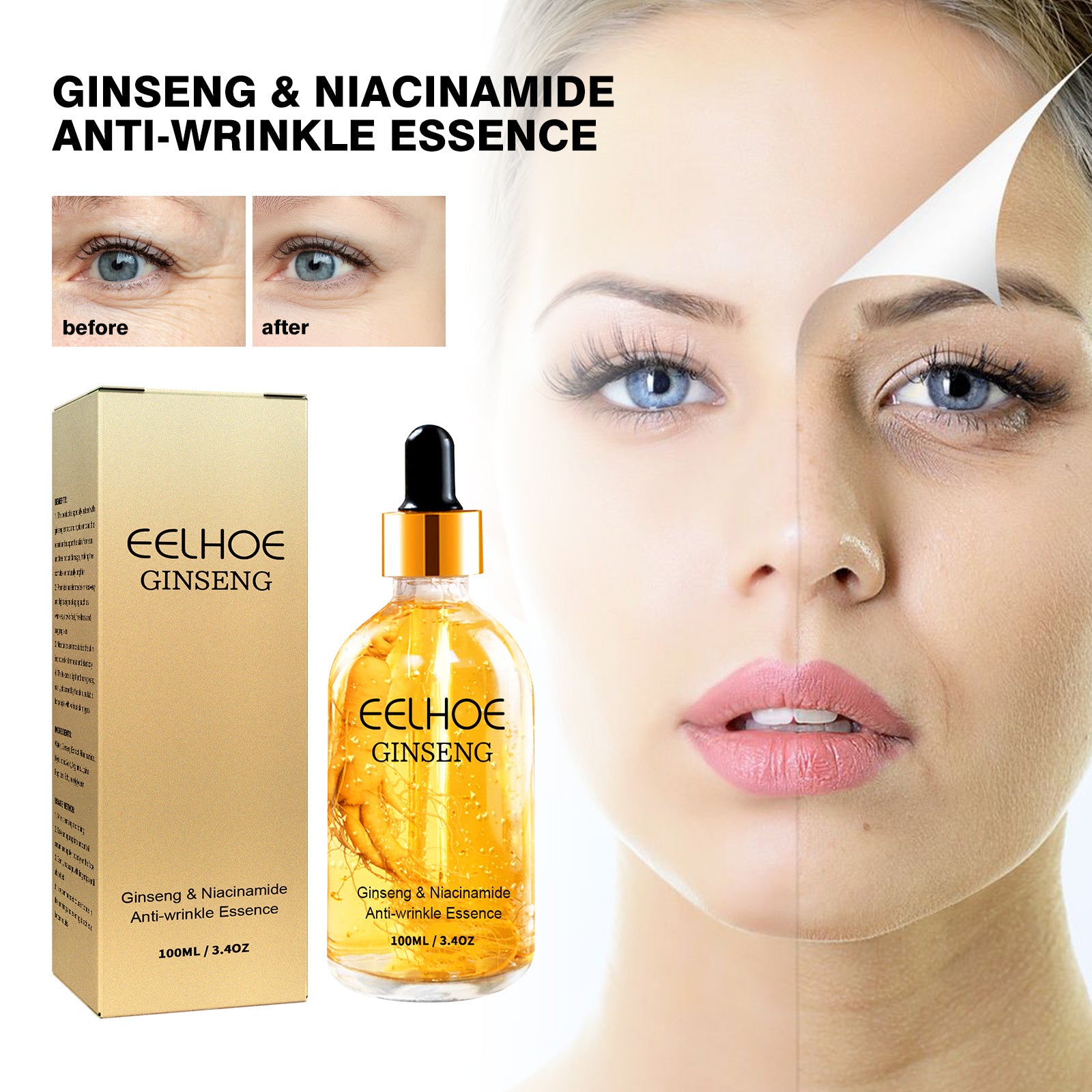 Ginseng Anti-Wrinkle Serum - ShreeBliss
