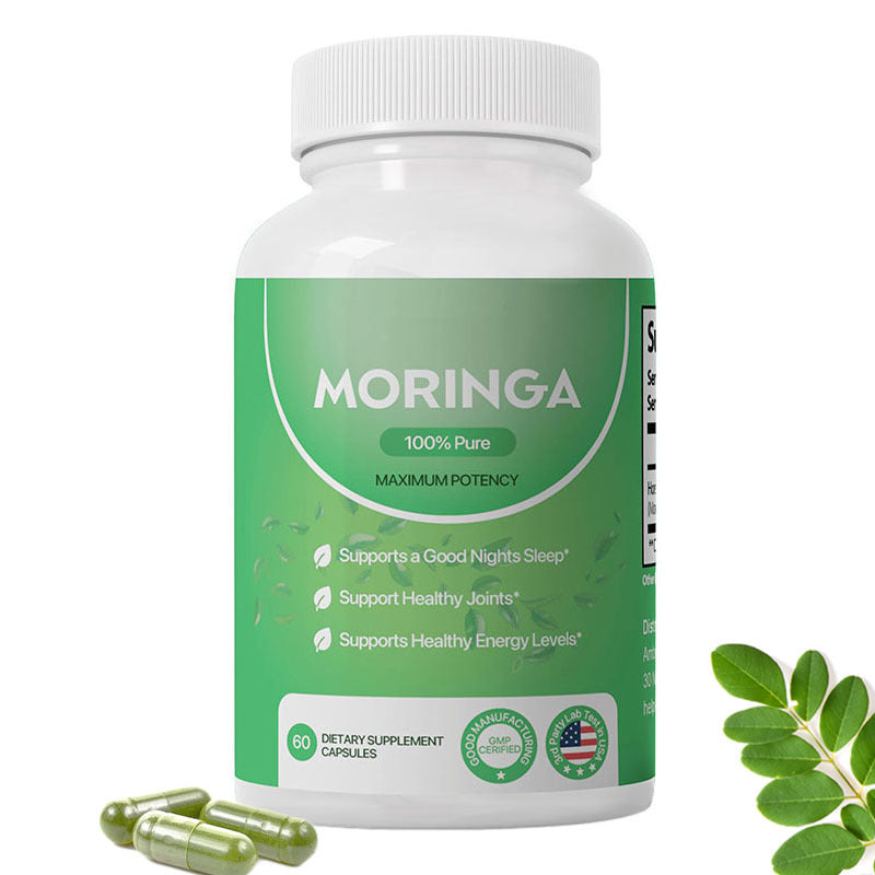 Moringa Capsules for Energy & Immunity - ShreeBliss