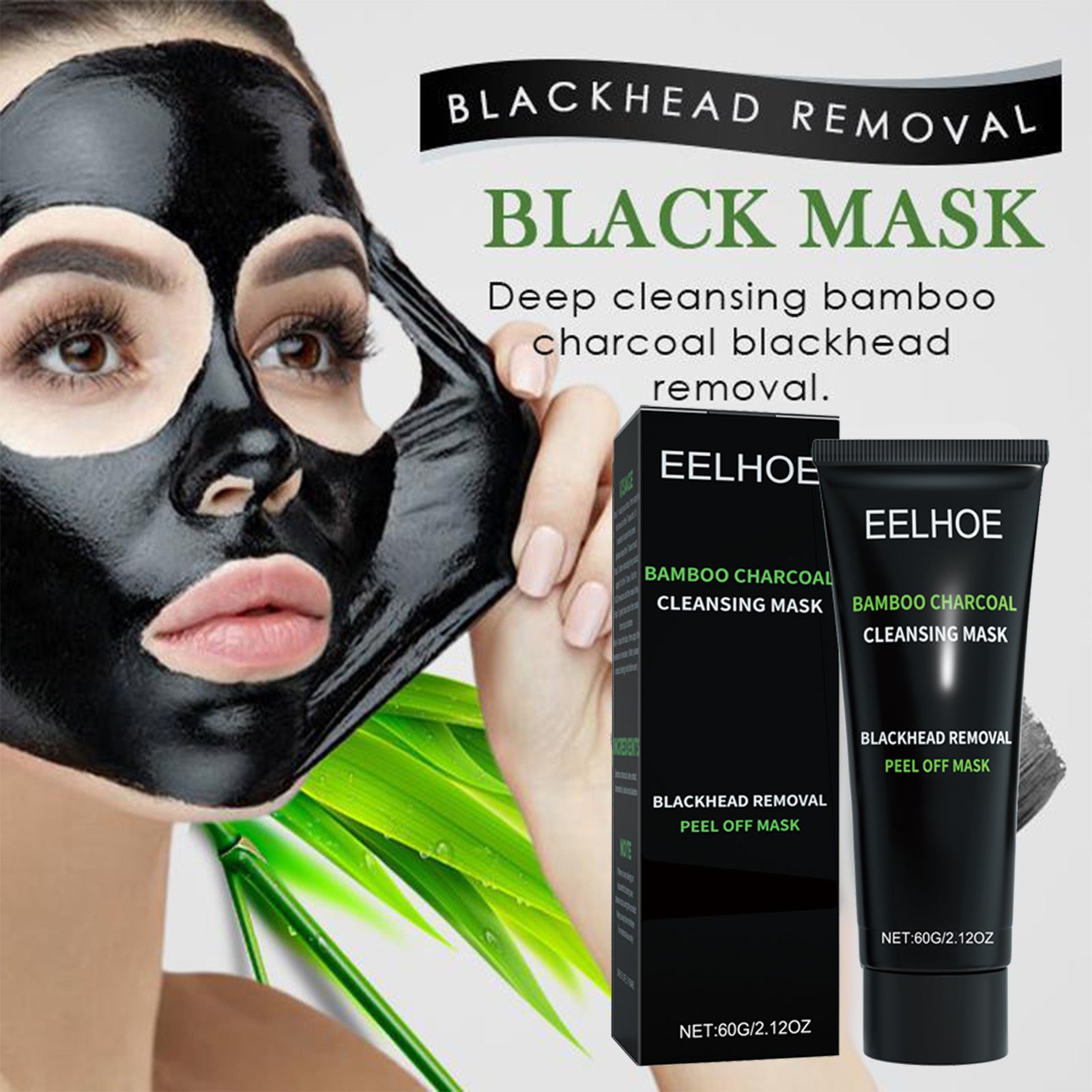 Bamboo Charcoal Mask - ShreeBliss