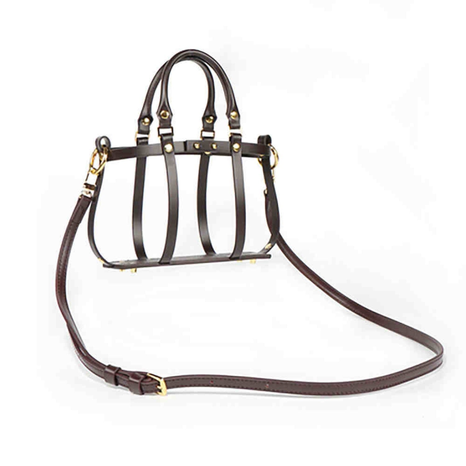 Leather Shell Single Shoulder Crossbody Bag - Stylish & Durable - ShreeBliss