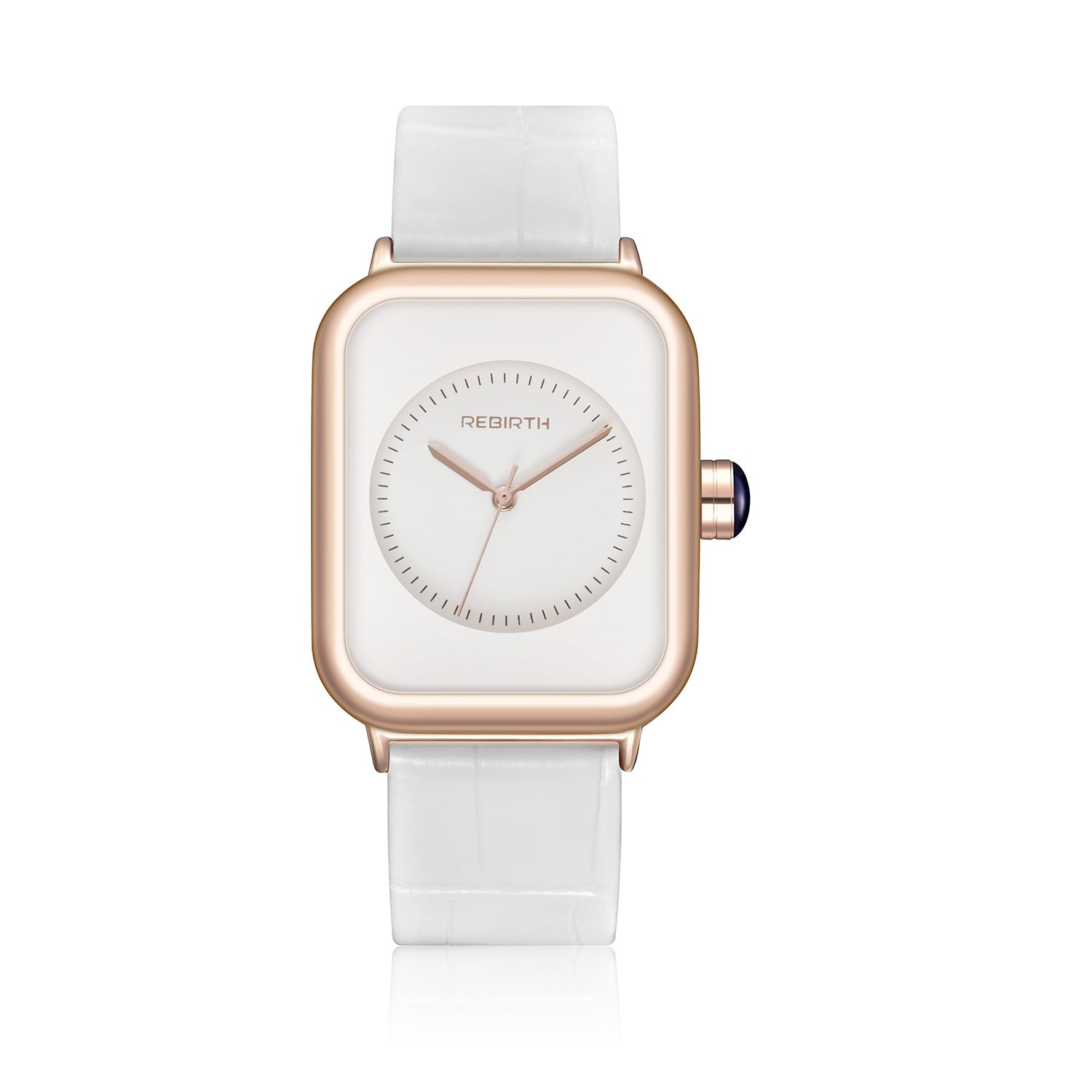 Simple White Ladies Alloy Watch - ShreeBliss