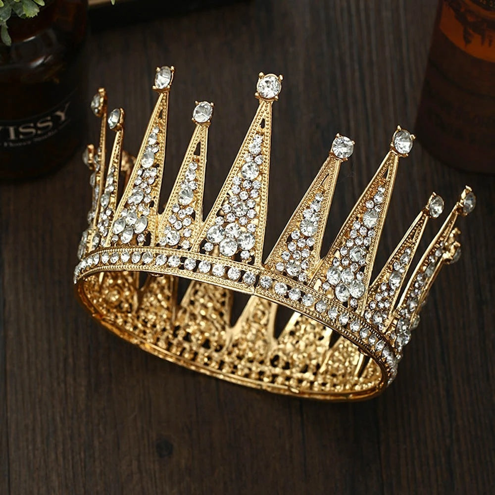 Fashion Bridal Diamond Crown – ShreeBliss