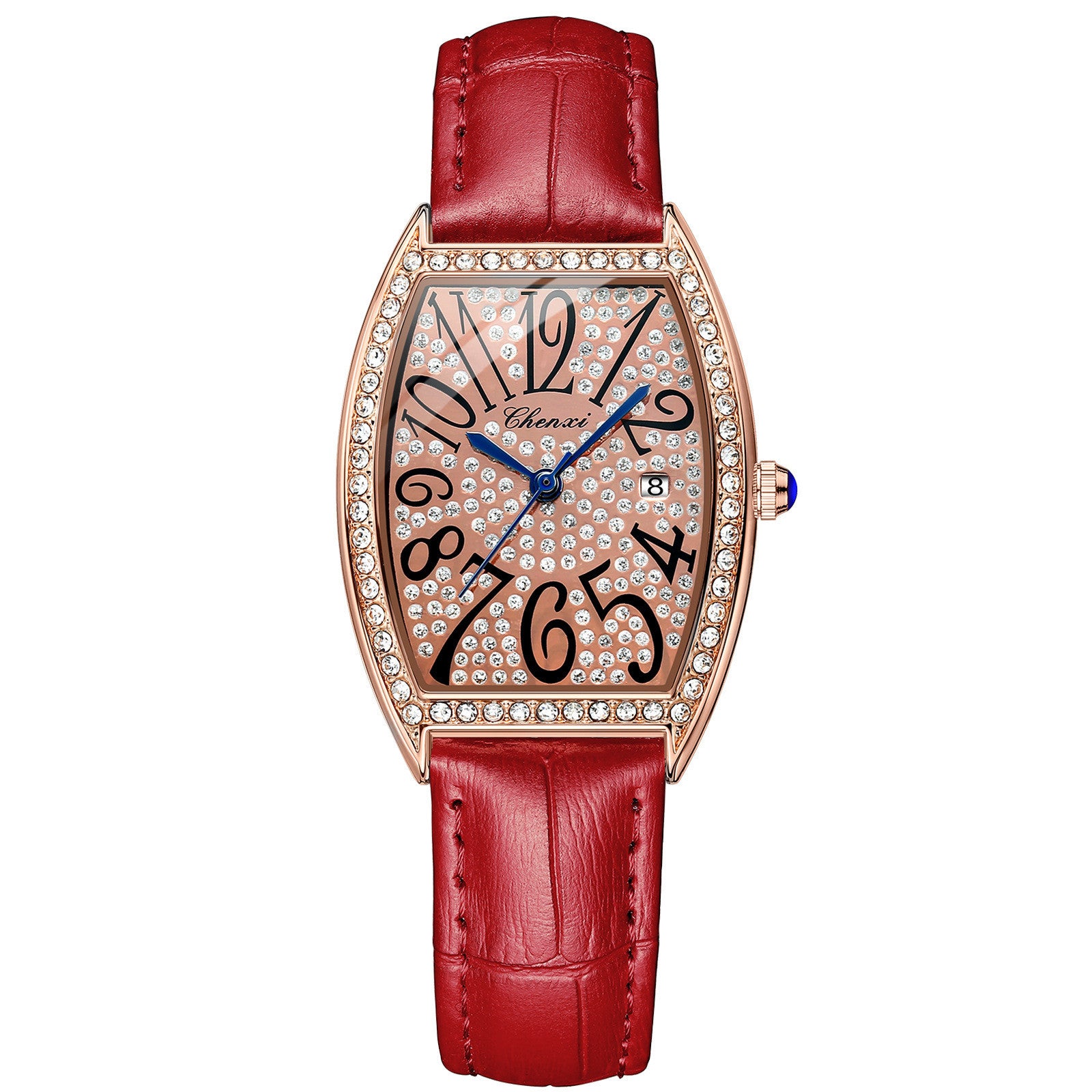 Casual Ladies Watch with Solid Steel Band - ShreeBliss