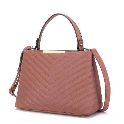 Dakota Vegan Leather Satchel Handbag – ShreeBliss