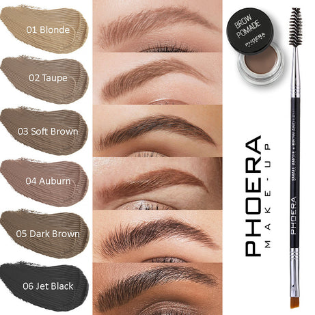 Phoera Eyebrow Cream 6 Colors - ShreeBliss
