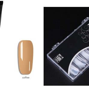 Painless And Rapid Extension Of Crystal Glue100-piece Boxed With Scaled Nail Crystal