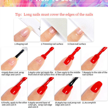 Easy Peel Phototherapy Nail Polish - ShreeBliss