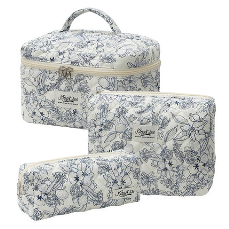 Cosmetic Bags Set of 3 - ShreeBliss