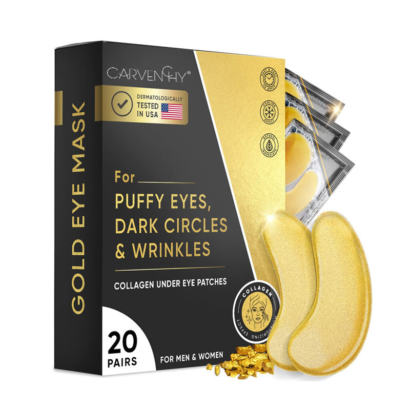 24K Gold Eye Mask - ShreeBliss