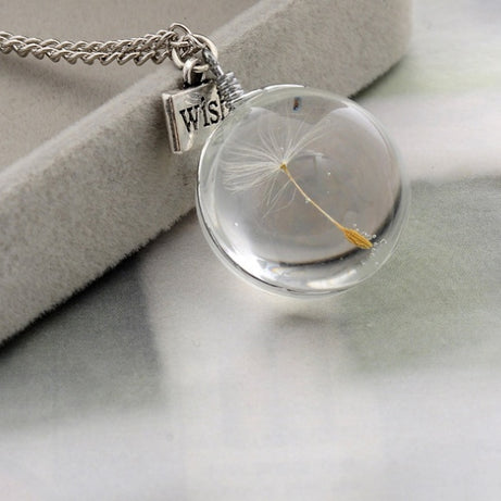 Fashion Jewelry Dandelion Pendant
