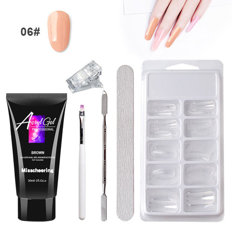 Painless Extension Gel Nail Art Set - ShreeBliss