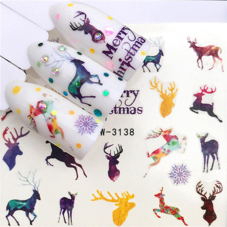 Flower Nail Stickers - ShreeBliss