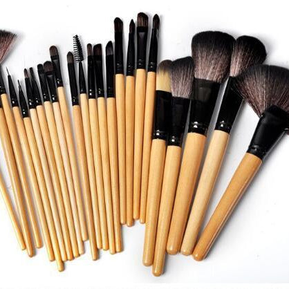 24-Piece Makeup Brush Set in Gift Bag - ShreeBliss