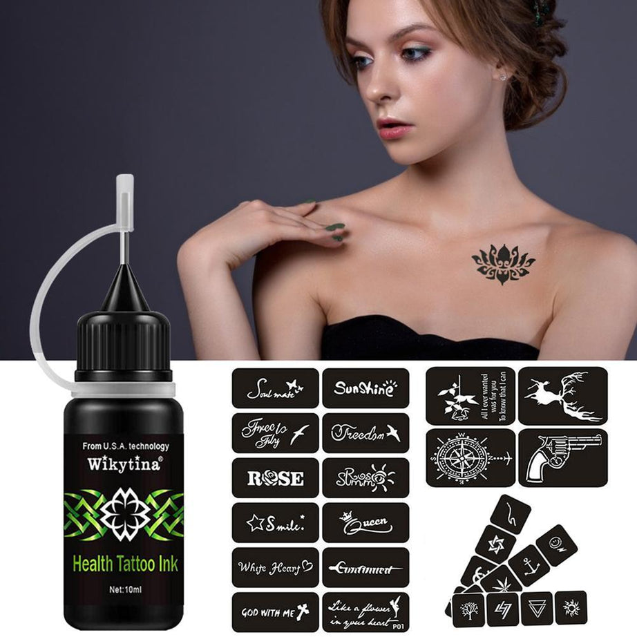 Temporary Health Tattoo Painting Set - ShreeBliss