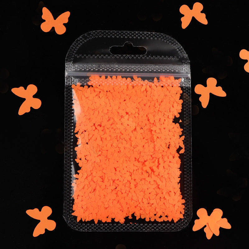 Multicolor Butterfly Nail Sequins - ShreeBliss