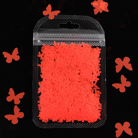 Multicolor Butterfly Nail Sequins - ShreeBliss