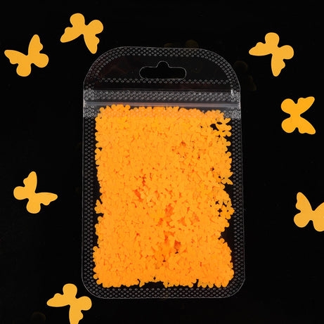 Multicolor Butterfly Nail Sequins - ShreeBliss