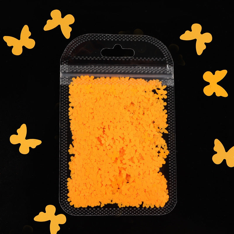 Multicolor Butterfly Nail Sequins - ShreeBliss