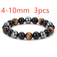 Tiger Eye Stone Bracelet Natural Stone Bracelet - ShreeBliss