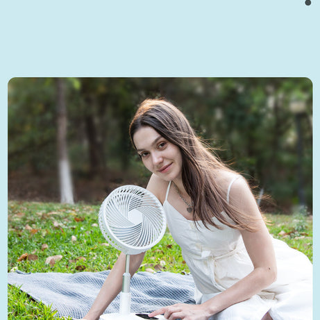 USB Charging Fan Portable Retractable Mini Fan