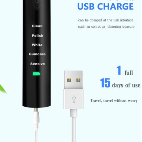 5 gears Electric Rechargeable Toothbrush