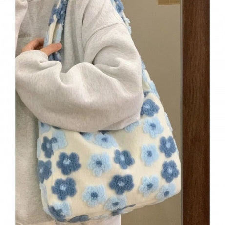 Women's Large Capacity Fur Bag – ShreeBliss