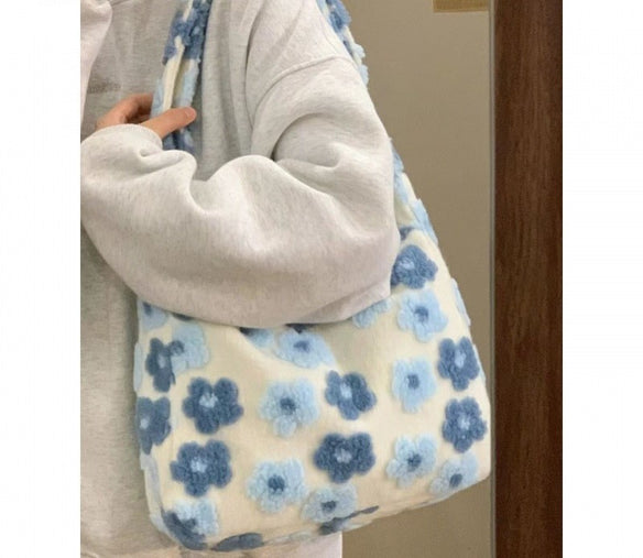 Women's Large Capacity Fur Bag – ShreeBliss