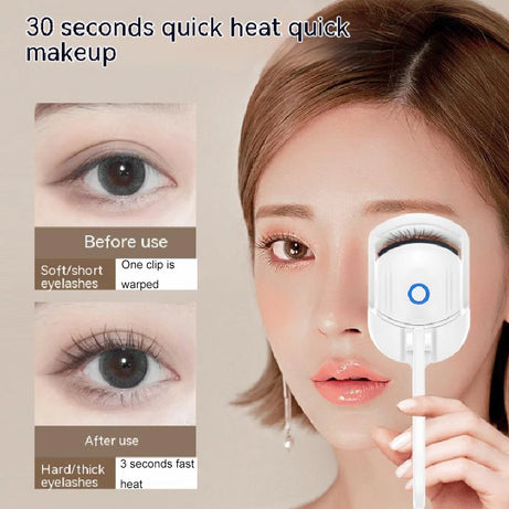 Rechargeable Electric Heated Eyelash Curler - ShreeBliss