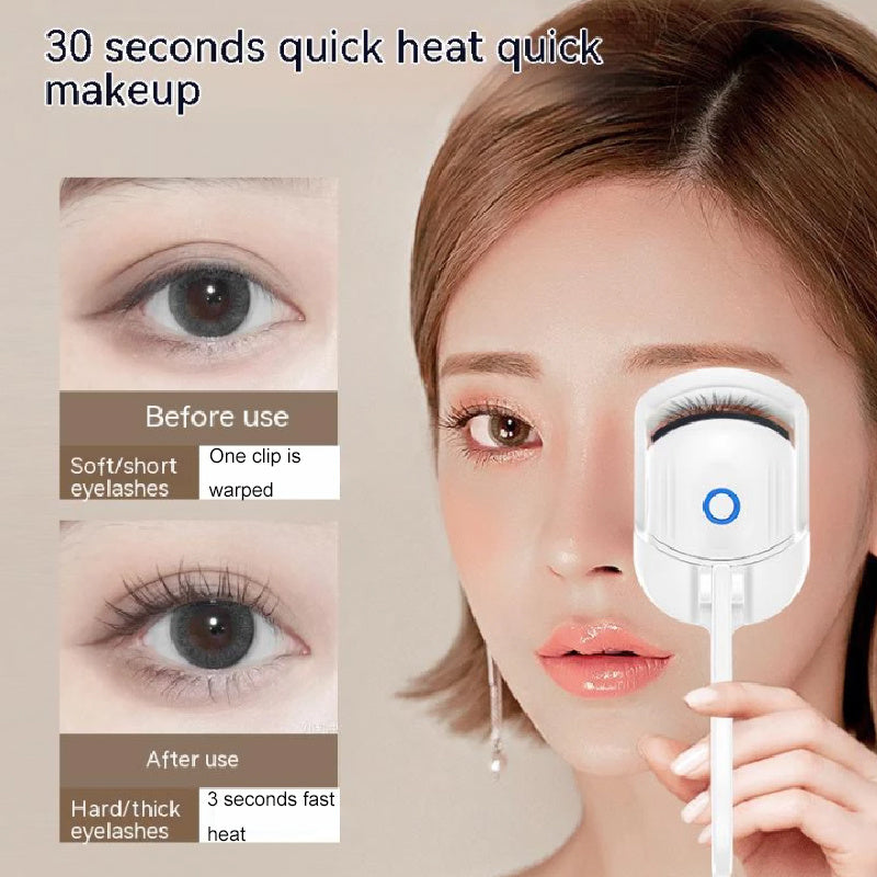 Rechargeable Electric Heated Eyelash Curler - ShreeBliss