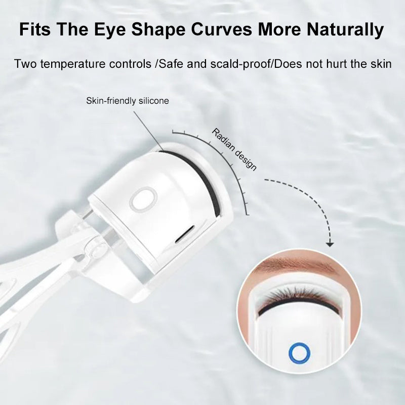 Rechargeable Electric Heated Eyelash Curler - ShreeBliss