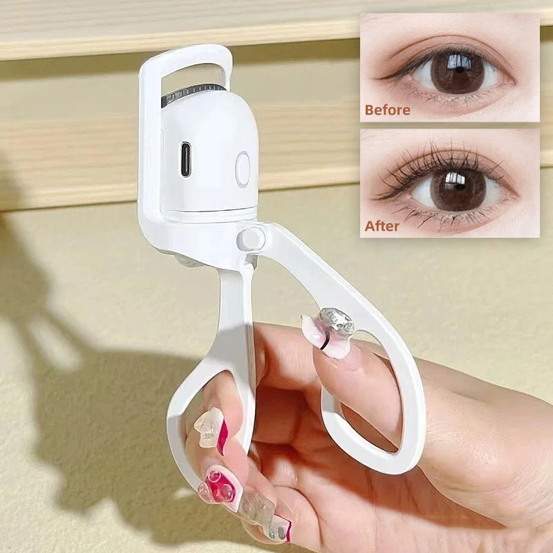 Rechargeable Electric Heated Eyelash Curler - ShreeBliss