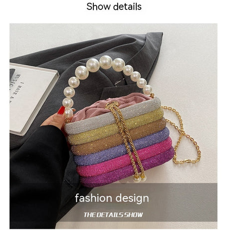 Classic Pearl Shoulder Dinner Bag – ShreeBliss