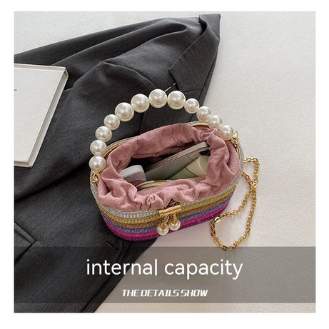 Classic Pearl Shoulder Dinner Bag – ShreeBliss