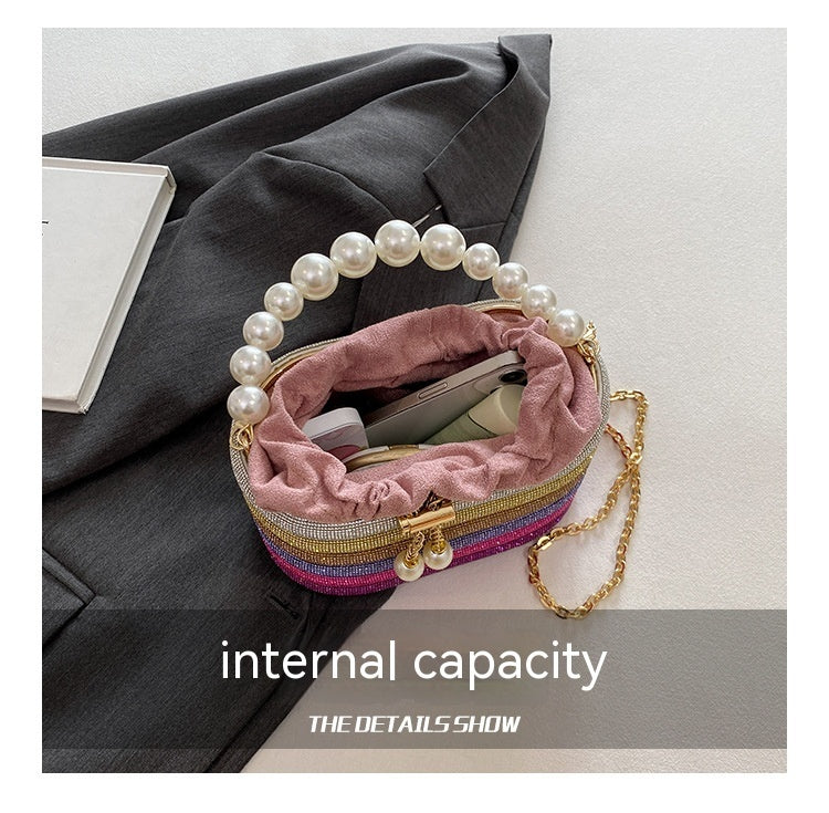 Classic Pearl Shoulder Dinner Bag – ShreeBliss