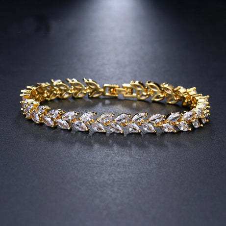 Fashion Horse Eye Zircon Bracelet – ShreeBliss