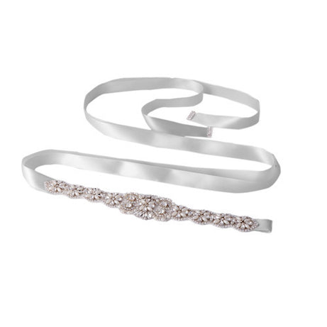 Bridal Wedding Belt with Rhinestones – ShreeBliss