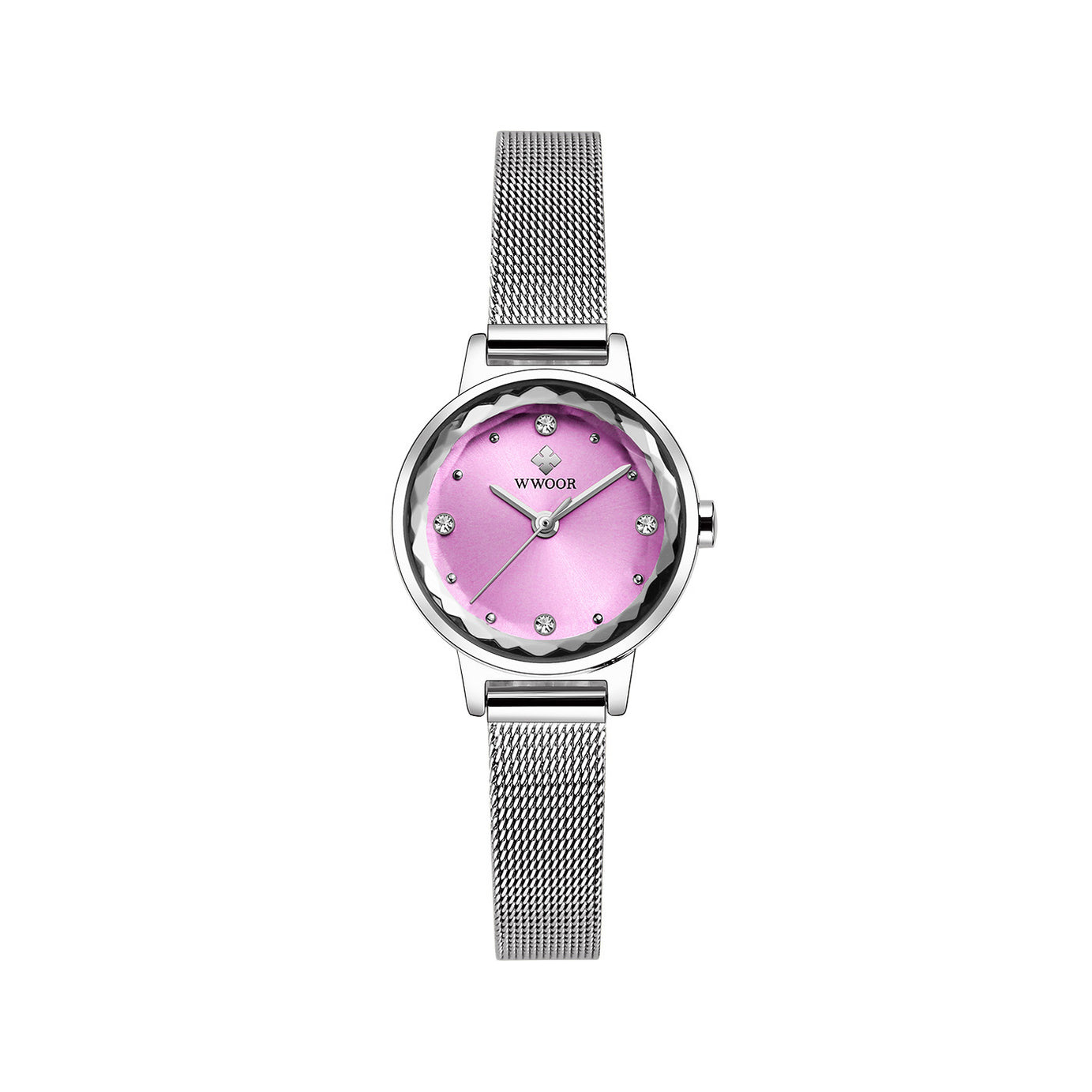 Simple Women’s Quartz Watch with Mesh Strap - ShreeBliss