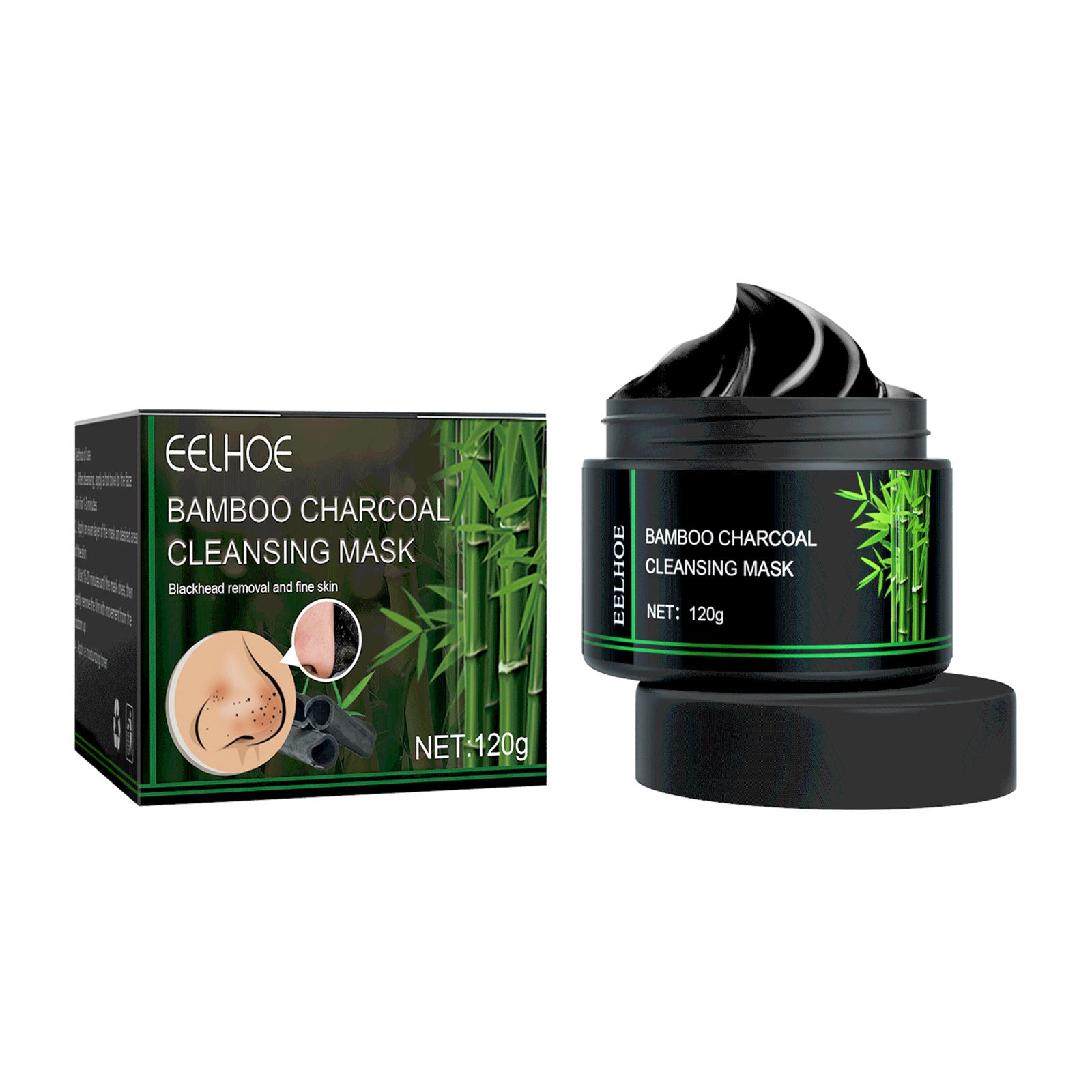 Bamboo Charcoal Mask - ShreeBliss