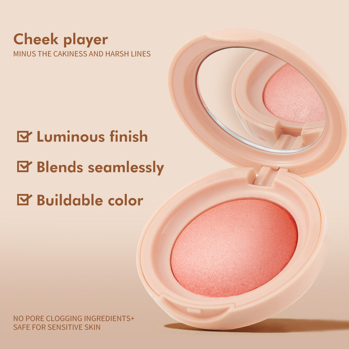 Luminous Powder Blush - ShreeBliss