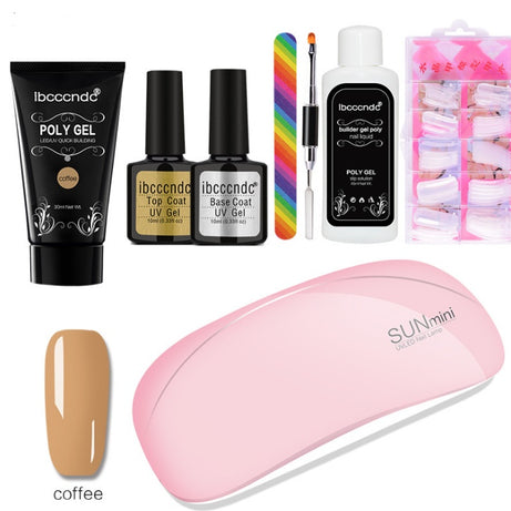 Painless And Rapid Extension Of Crystal Glue100-piece Boxed With Scaled Nail Crystal