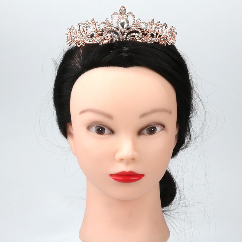 Bridal Alloy Diamond Crown & Belt – ShreeBliss