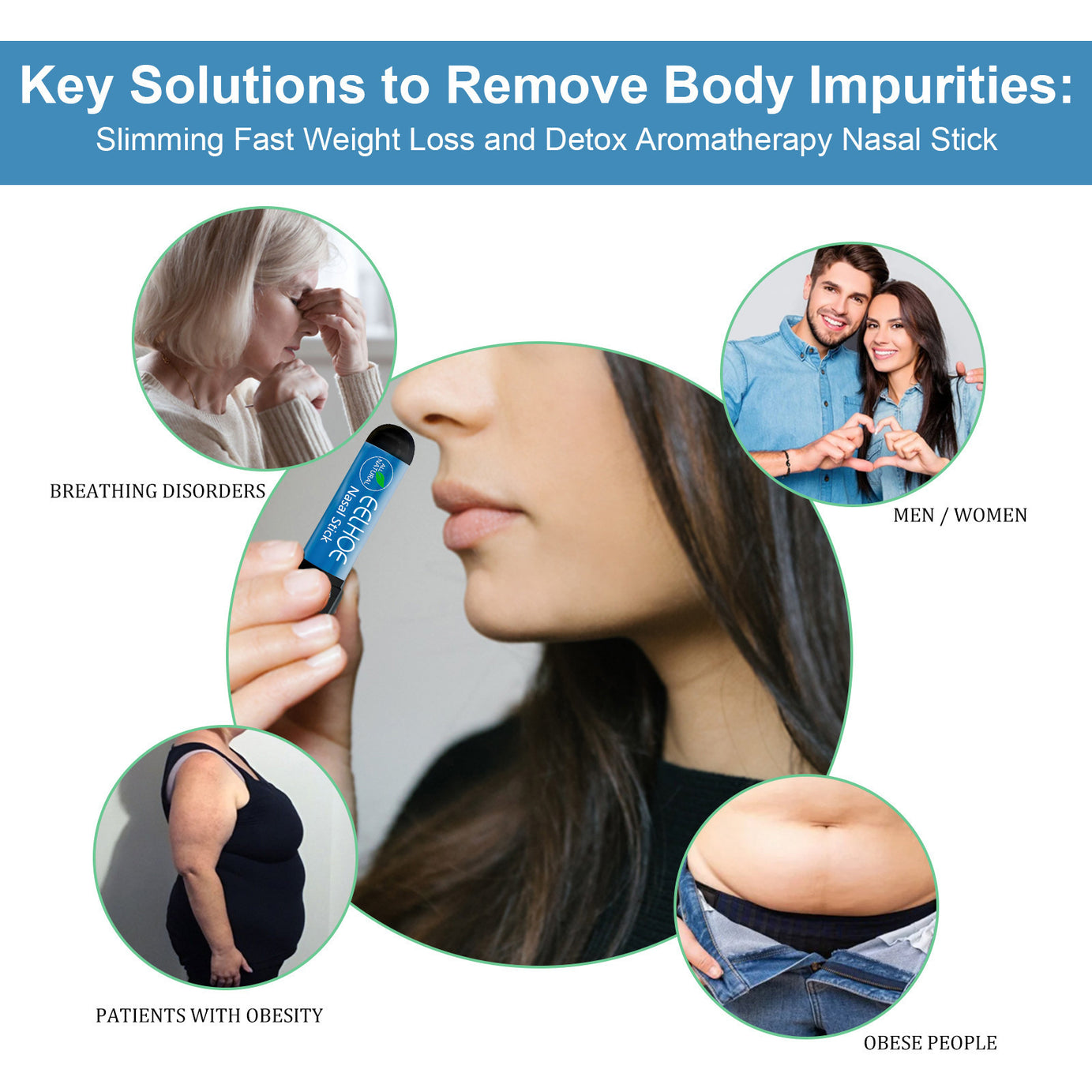 Slimming Nose Tube for Cooling & Body Shaping - ShreeBliss