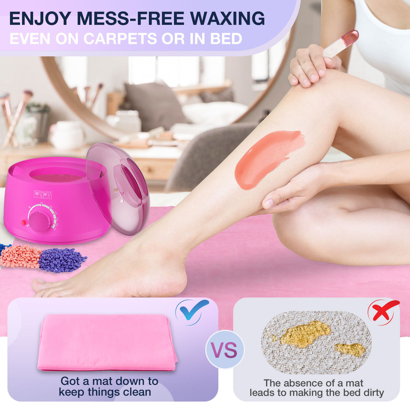 69-Piece Waxing Kit - ShreeBliss