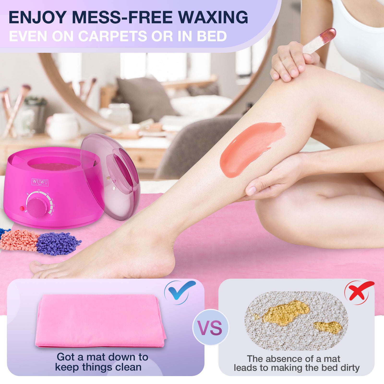 69-Piece Waxing Kit - ShreeBliss