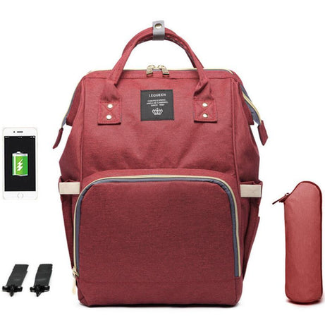 Large Capacity Mummy Diaper Backpack – ShreeBliss