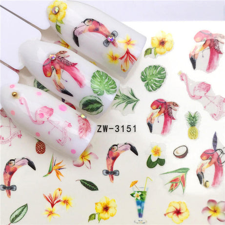 Flower Nail Stickers - ShreeBliss