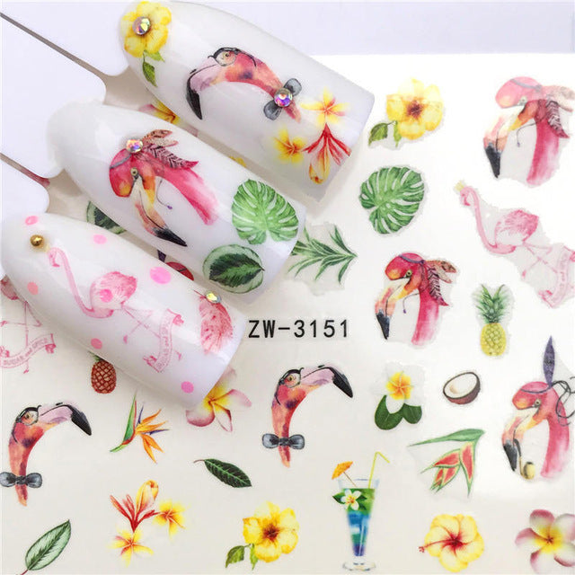 Flower Nail Stickers - ShreeBliss