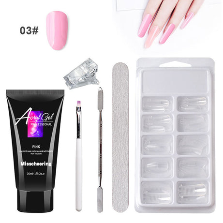 Painless Extension Gel Nail Art Set - ShreeBliss